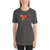 LABRADOR ROSE DOG Unisex Short Sleeve T-Shirt - Size XS-XL - 7 Colors