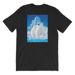 GUESS THAT POLAR BEAR Unisex Short-Sleeve T-Shirt Black