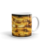 LIQUID GOLD Double-Sided Coffee Mug Tea Cup 11oz & 15oz