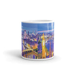 LONDON EYE Double-Sided Coffee Mug Tea Cup 11oz & 15oz