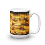 LIQUID GOLD Double-Sided Coffee Mug Tea Cup 11oz & 15oz