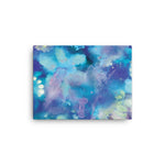 ABSTRACT BLUE 1 - Painting Canvas Print 12x12 to 36x24