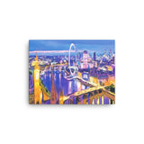 LONDON EYE Painting Canvas Print 16x12 to 36x24