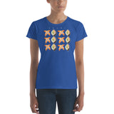 SUSHI LOVE XOXO Women's Classic Fit Short Sleeve T-Shirt - Size S-XL - 10 Colors