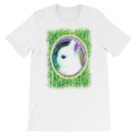 RAINBOW BUNNY Unisex Short Sleeve T-Shirt - Size XS-XL - 1 Color