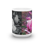 BLOOM MAGENTA Double-Sided Coffee Mug Tea Cup 11oz & 15oz