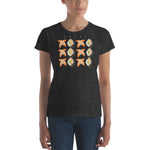 SUSHI LOVE XOXO Women's Classic Fit Short Sleeve T-Shirt - Size S-XL - 10 Colors