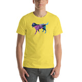 SCI-FI DOG Men's Short Sleeve T-Shirt - Size XS-4XL - 7 Colors