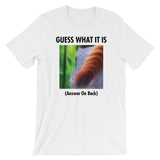 GUESS THAT RED PANDA Unisex Short-Sleeve T-Shirt White