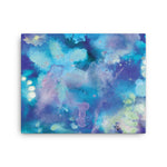 ABSTRACT BLUE 1 - Painting Canvas Print 12x12 to 36x24