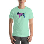 SCI-FI DOG Men's Short Sleeve T-Shirt - Size XS-4XL - 7 Colors