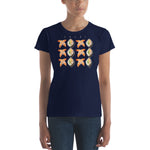 SUSHI LOVE XOXO Women's Classic Fit Short Sleeve T-Shirt - Size S-XL - 10 Colors