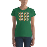 SUSHI LOVE XOXO Women's Classic Fit Short Sleeve T-Shirt - Size S-XL - 10 Colors