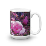 BLOOM MAGENTA Double-Sided Coffee Mug Tea Cup 11oz & 15oz